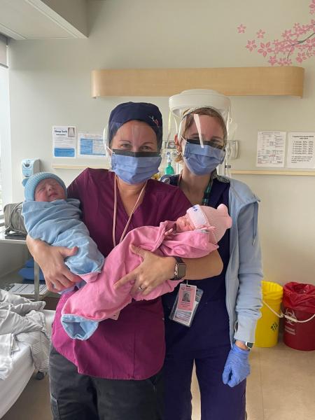 TWINS! Baby Boy Clay & Baby Girl Elle