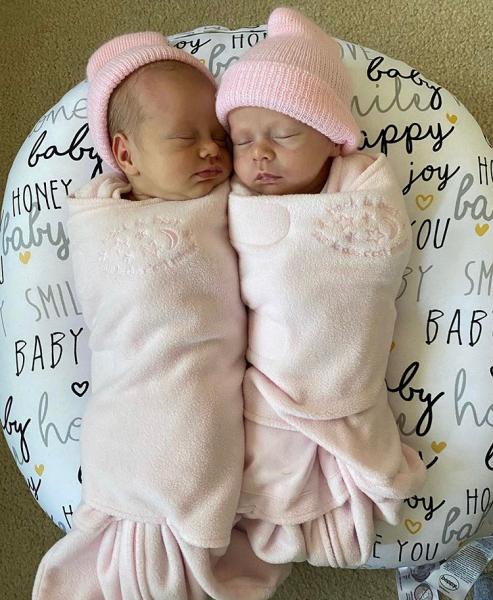 Twin Baby Girls - Ellie & Ava