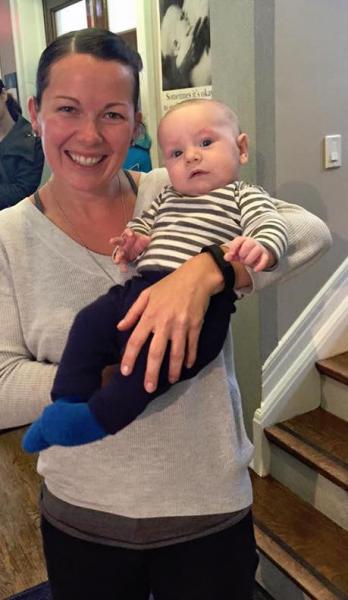 Lukas at 6 weeks old